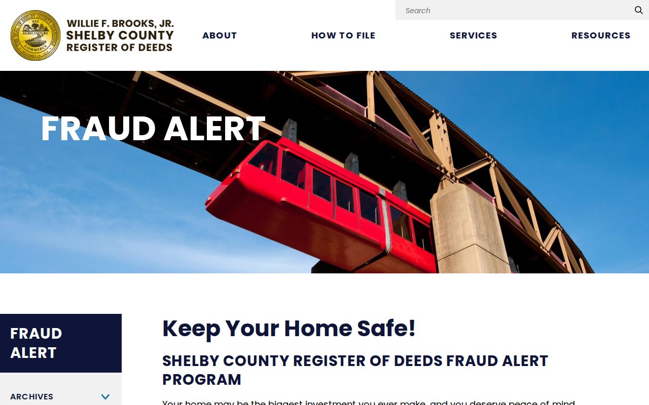 Bartlett residents directory Shelby property fraud alert